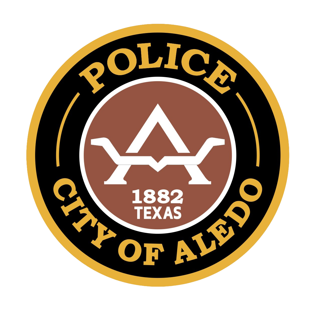 Aledo Police Patch - no background